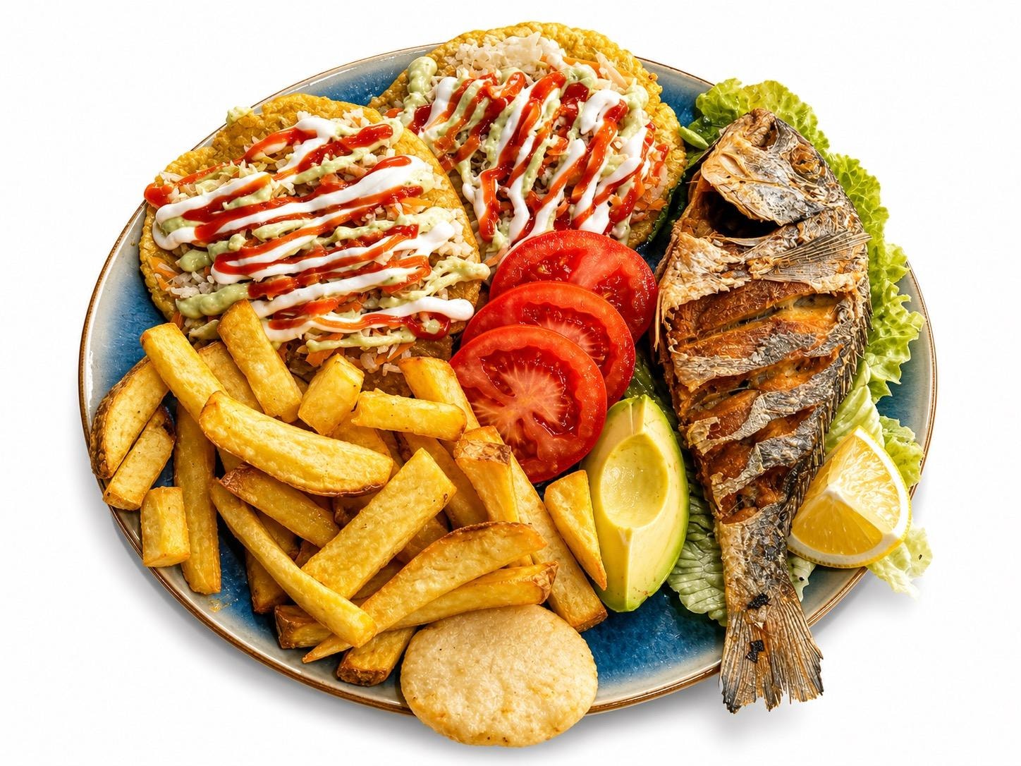Pescado Frito Dorada de Fogón Criollo